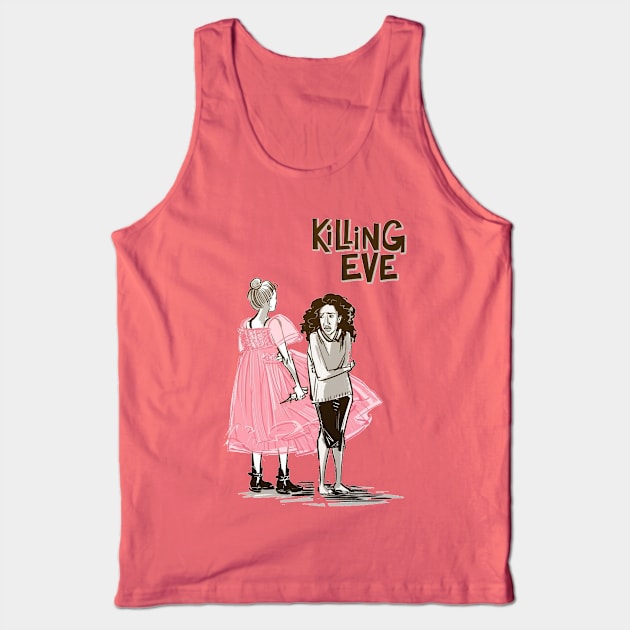 Killing Eve villanelle Tank Top by pberry